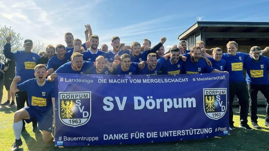 SV Dörpum feiert Titel und Aufstieg
