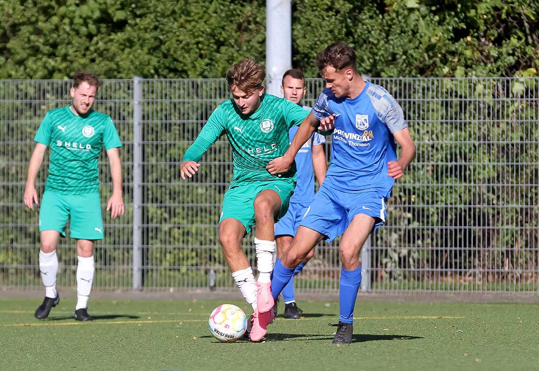 Maurice Sander belohnt das gute Miteinander – Dörpum 1:0 gegen OTSV